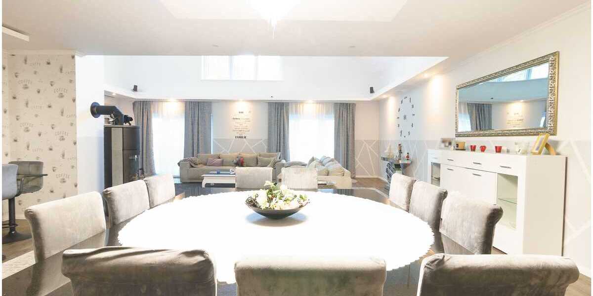 ***Modernes Anwesen - Haus mit Einliegerwohnung auf ca. 4.900 m² Grundstück mit Teich in Flachsmeer*** - Einfamilienhaus Westoverledingen | Angebot:23273632