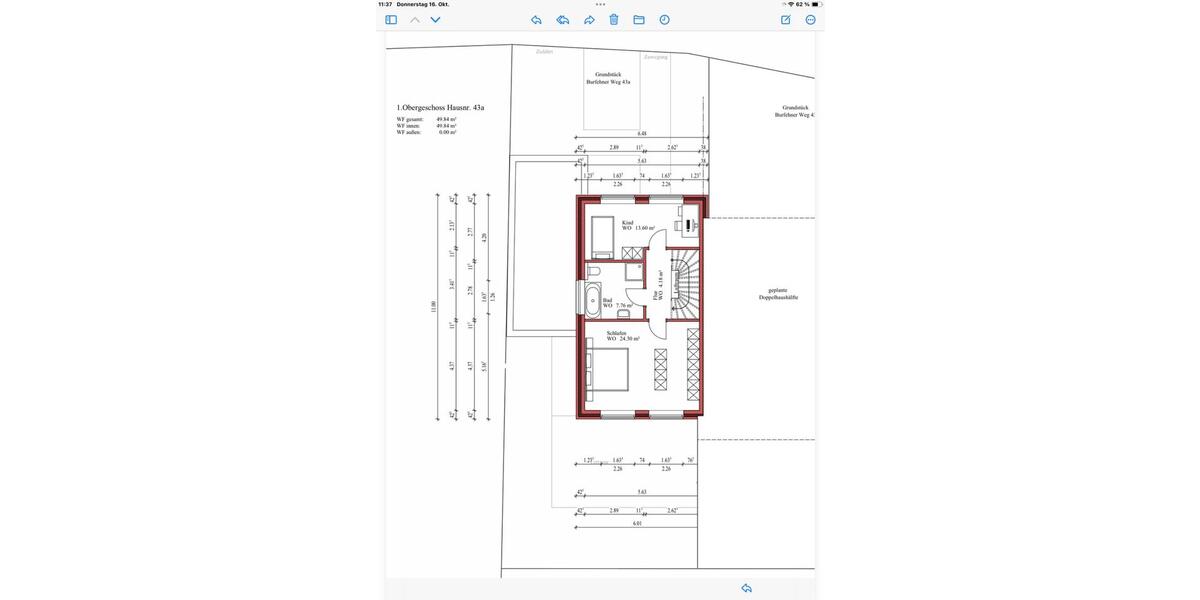 Doppelhaushälfte Leer (Ostfriesland) - 5 Zimmer, 153 m&sup2;, 449.000&euro; | Angebot:26625065