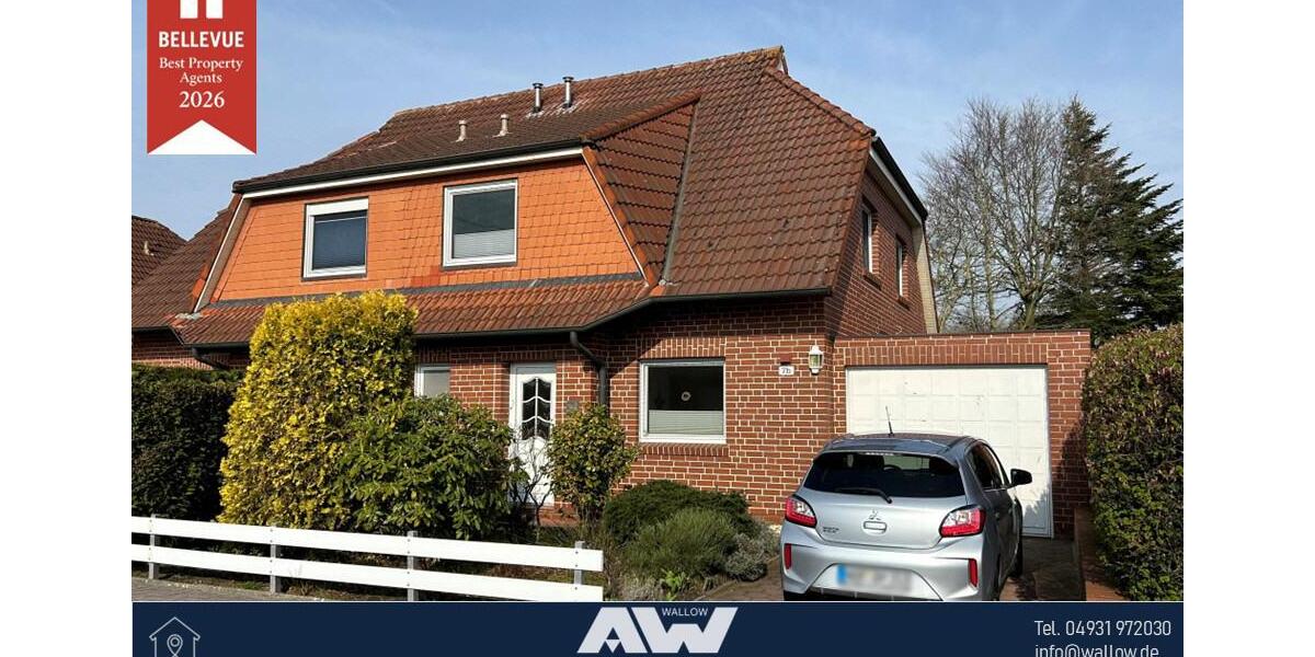 Doppelhaushälfte Norden - 3 Zimmer, 96 m&sup2;, 850&euro; | Angebot:25921388