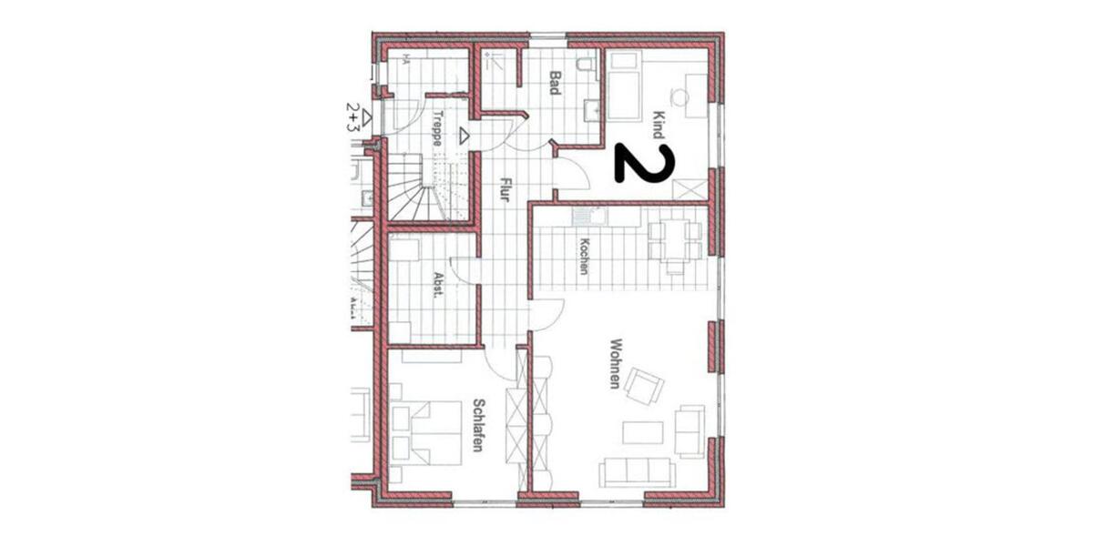 Erdgeschoßwohnung Leer (Ostfriesland) - 3 Zimmer, 92 m&sup2;, 295.000&euro; | Angebot:21158316