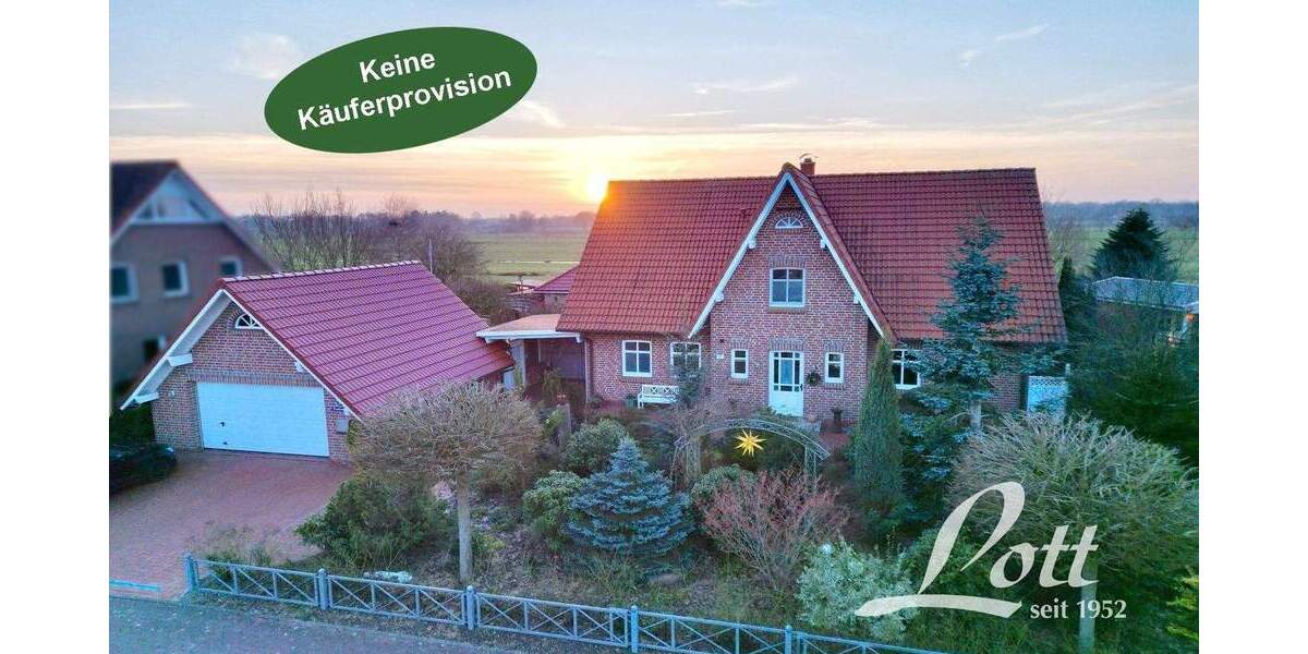 Einfamilienhaus Großefehn / Ostgroßefehn Ostgroßefehn - 5 Zimmer, 197 m&sup2;, 569.000&euro; | Angebot:25670051