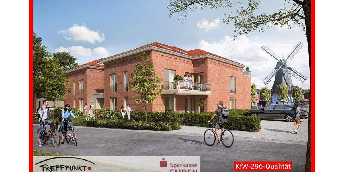 Etagenwohnung Emden Larrelt - 3 Zimmer, 99 m&sup2;, 498.000&euro; | Angebot:25727347