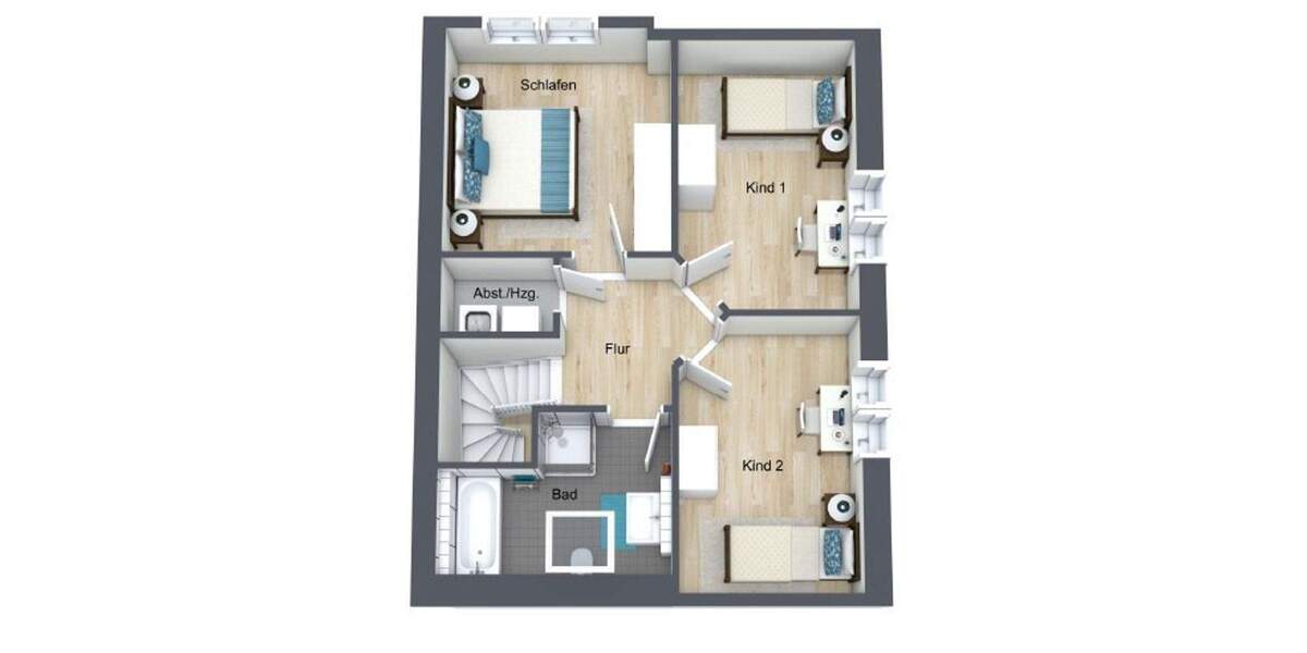 Doppelhaushälfte Aurich Schirum - 4 Zimmer, 104 m&sup2;, 339.000&euro; | Angebot:25740676