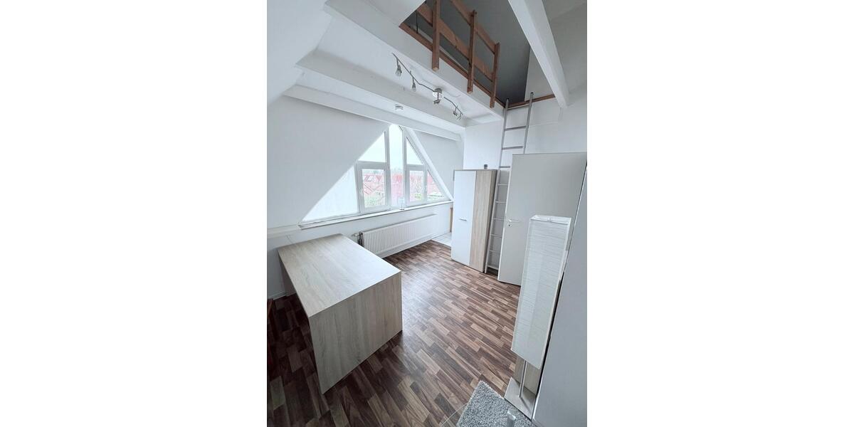 Dachgeschoßwohnung Emden Tholenswehr - 1 Zimmer, 30 m&sup2;, 490&euro; | Angebot:26226938