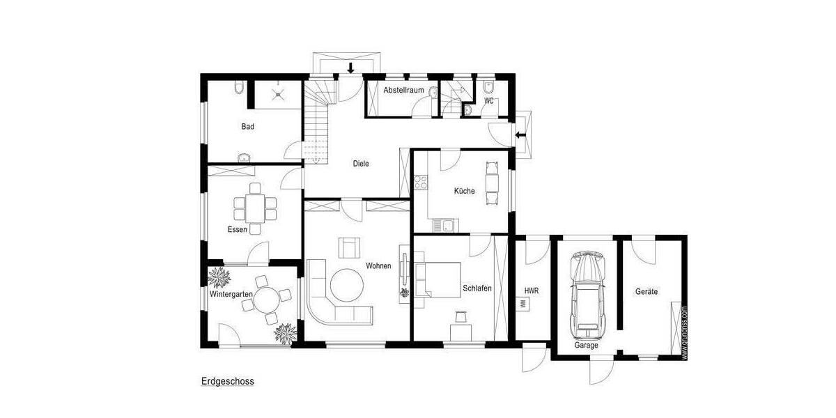 Einfamilienhaus Moormerland / Oldersum Oldersum - 5 Zimmer, 193 m&sup2;, 279.000&euro; | Angebot:25742047