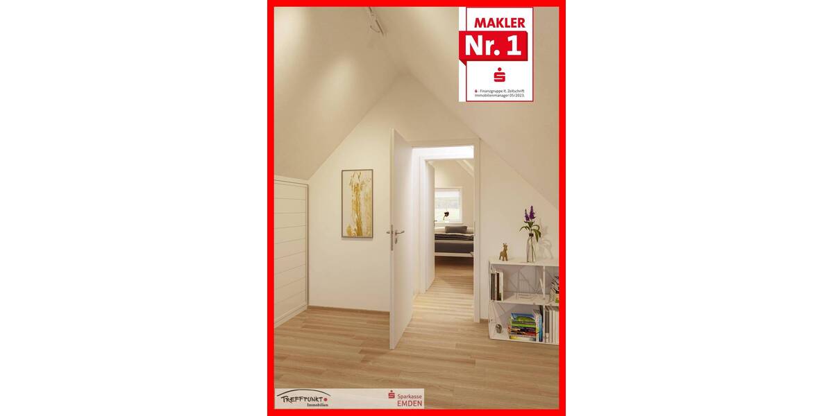 Einfamilienhaus Emden Conrebbersweg - 3 Zimmer, 70 m&sup2;, 309.500&euro; | Angebot:25662774