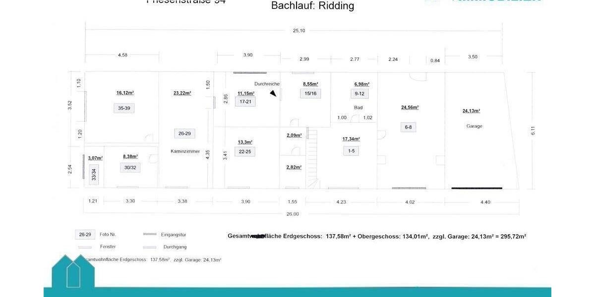 Einfamilienhaus Ihlow Riepe - 1 Zimmer, 271 m&sup2;, 189.000&euro; | Angebot:25733859