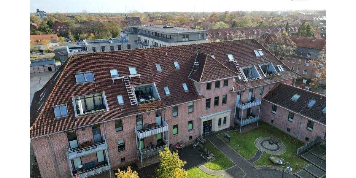 Etagenwohnung Emden Barenburg - 3 Zimmer, 106 m&sup2;, 299.950&euro; | Angebot:25667553