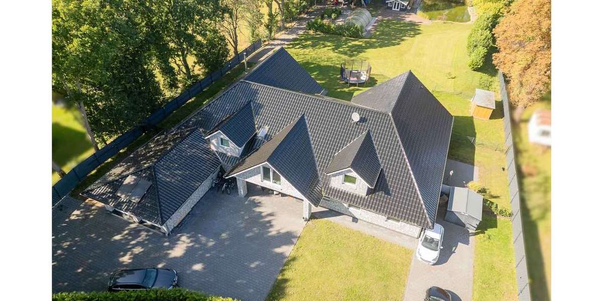 ***Modernes Anwesen - Haus mit Einliegerwohnung auf ca. 4.900 m² Grundstück mit Teich in Flachsmeer*** - Einfamilienhaus Westoverledingen | Angebot:23273632