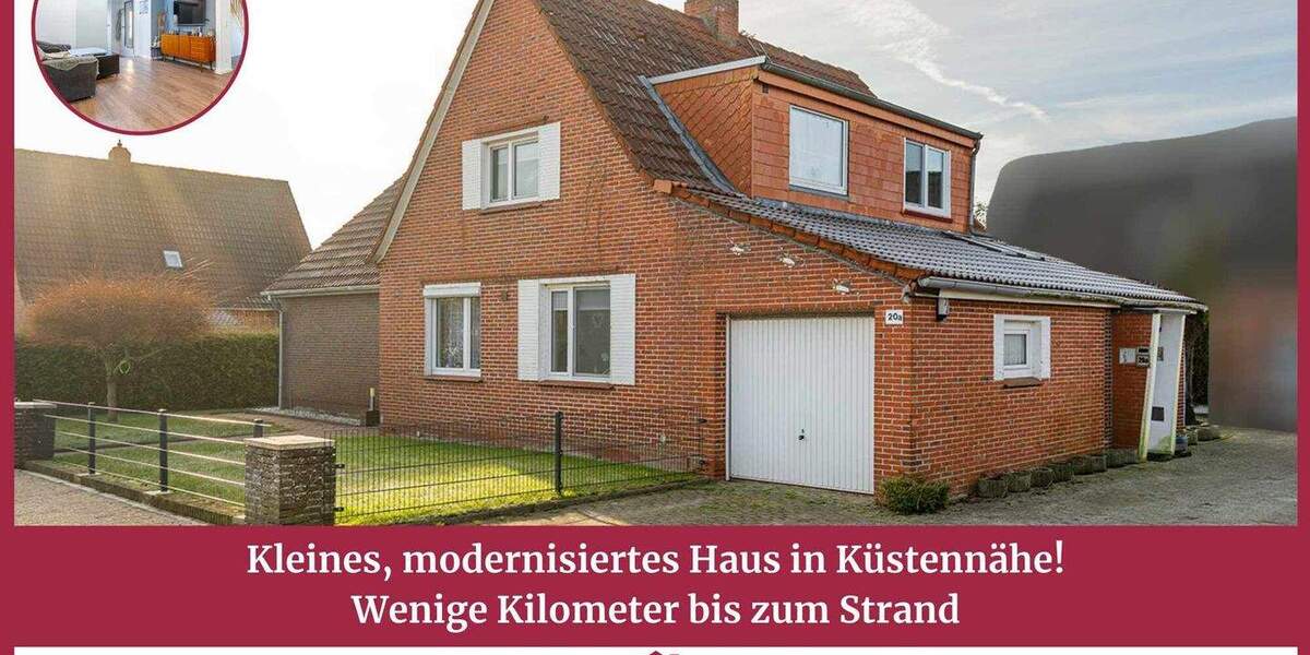Einfamilienhaus Norden - 4 Zimmer, 90 m&sup2;, 239.000&euro; | Angebot:25691347