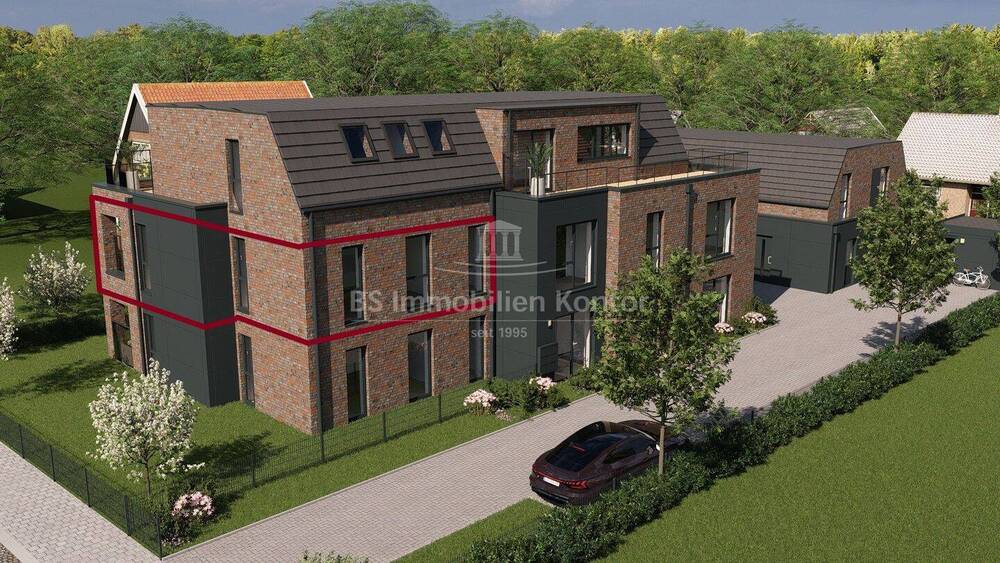 Etagenwohnung Westoverledingen / Völlenerfehn Völlenerfehn - 3 Zimmer, 83 m&sup2;, 279.900&euro; | Angebot:26474931