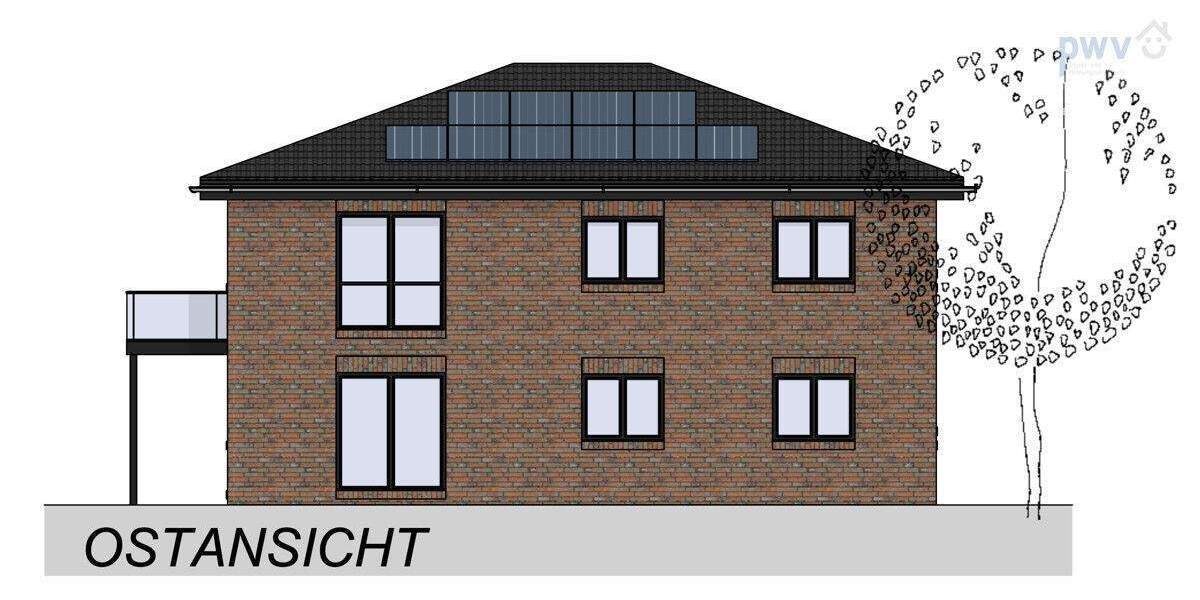 Etagenwohnung Aurich Extum - 4 Zimmer, 104 m&sup2;, 374.400&euro; | Angebot:25727209