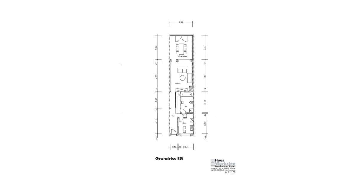 Einfamilienhaus Weener - 4 Zimmer, 93 m&sup2;, 248.000&euro; | Angebot:25694556