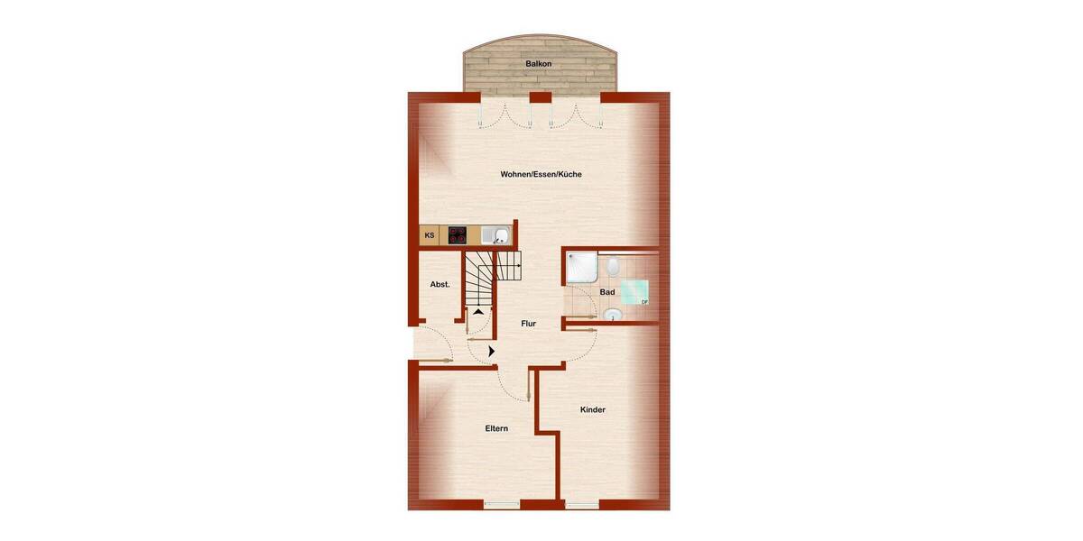 Etagenwohnung Norden Norddeich - 5 Zimmer, 105 m&sup2;, 495.000&euro; | Angebot:25957130