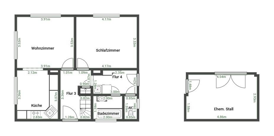 Einfamilienhaus Krummhörn Uttum - 5 Zimmer, 100 m&sup2;, 195.000&euro; | Angebot:25957188