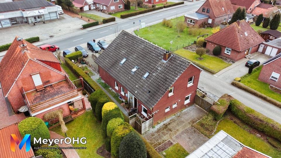 Erdgeschoßwohnung Weener - 5 Zimmer, 95 m&sup2;, 870&euro; | Angebot:26068379