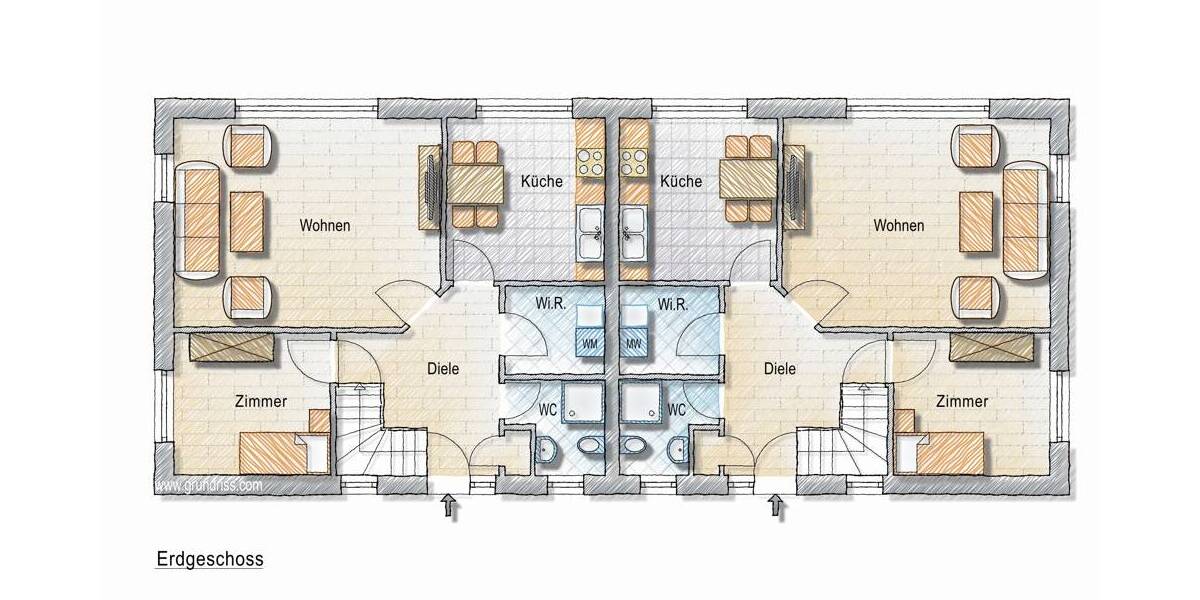 Reihenmittelhaus Moormerland / Warsingsfehn Warsingsfehn - 1 Zimmer, 236 m&sup2;, 550.000&euro; | Angebot:25697187