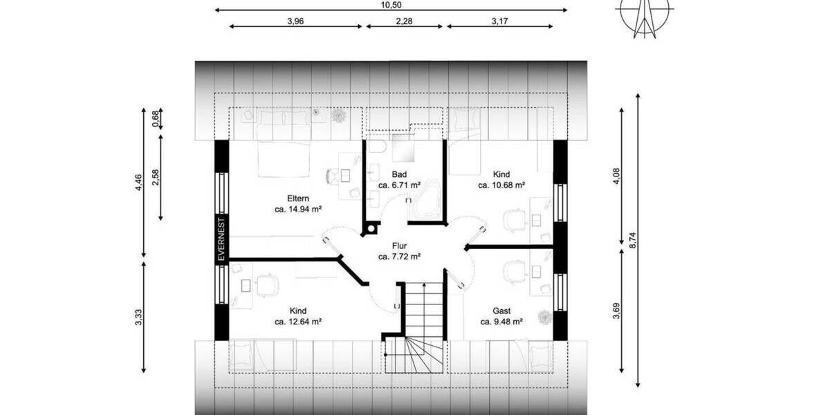 Einfamilienhaus Emden Wolthusen - 6 Zimmer, 143 m&sup2;, 429.000&euro; | Angebot:25970228