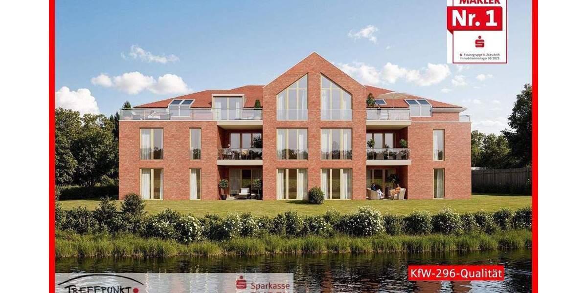 Etagenwohnung Emden Larrelt - 3 Zimmer, 84 m&sup2;, 398.000&euro; | Angebot:25662788