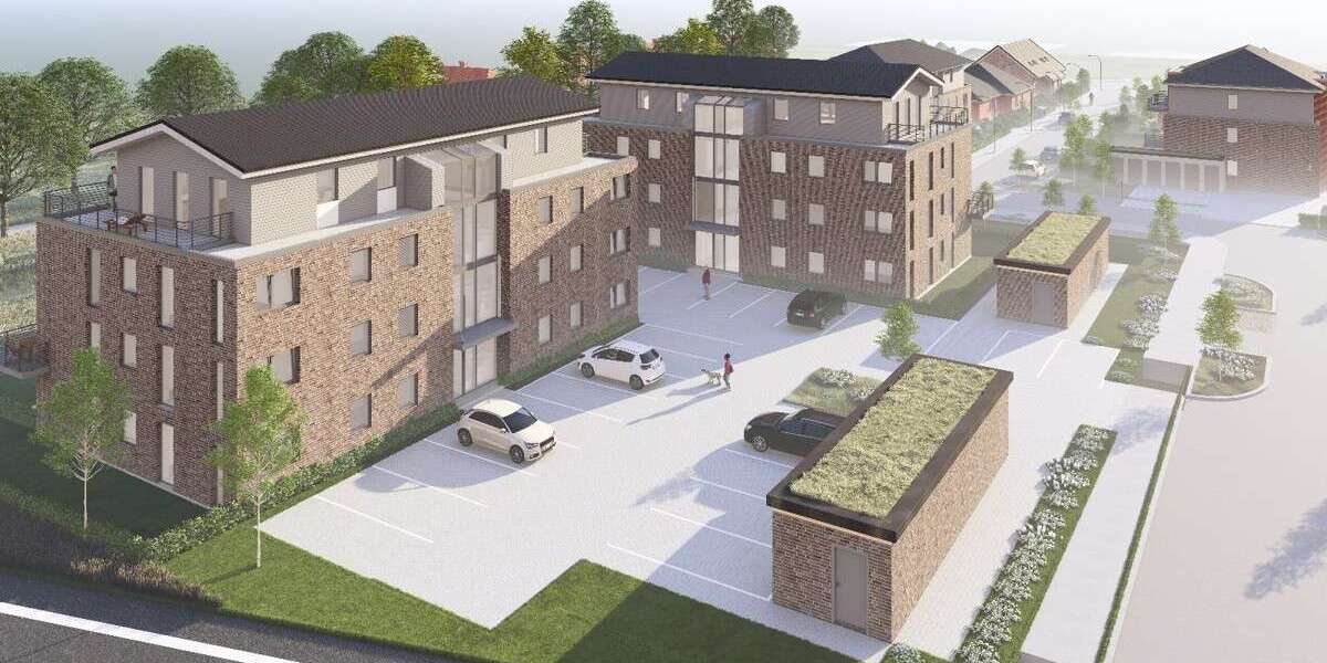 Etagenwohnung Aurich Egels und Wallinghausen - 2 Zimmer, 55 m&sup2;, 249.900&euro; | Angebot:25517772