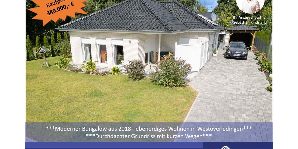 ***Bungalow in Westoverledingen - ideal für seniorengerechtes Wohnen*** - Bungalow Westoverledingen | Angebot:22980993