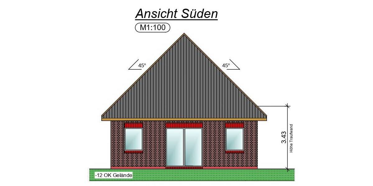 Einfamilienhaus Norden - 4 Zimmer, 103 m&sup2;, 399.000&euro; | Angebot:25689948