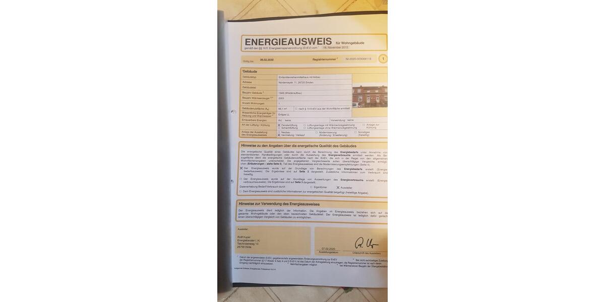 Reihenhaus Emden Tholenswehr - 4 Zimmer, 88 m&sup2;, 120.000&euro; | Angebot:26611573