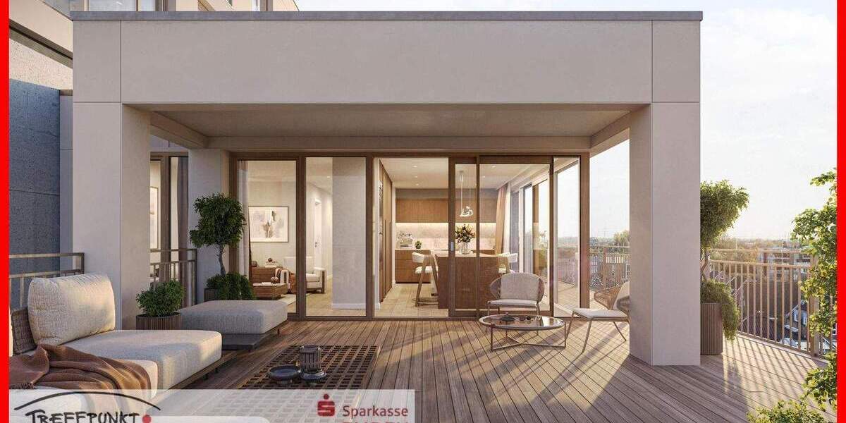 Etagenwohnung Emden Stadtzentrum - 2 Zimmer, 56 m&sup2;, 298.500&euro; | Angebot:25662787