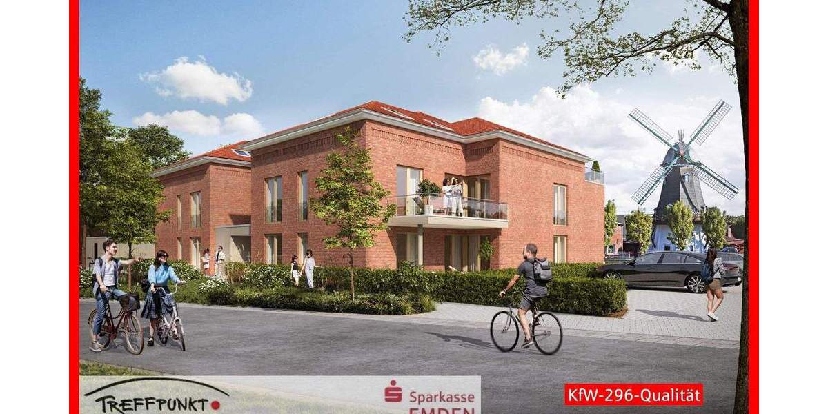 Etagenwohnung Emden Larrelt - 3 Zimmer, 82 m&sup2;, 378.000&euro; | Angebot:25727342