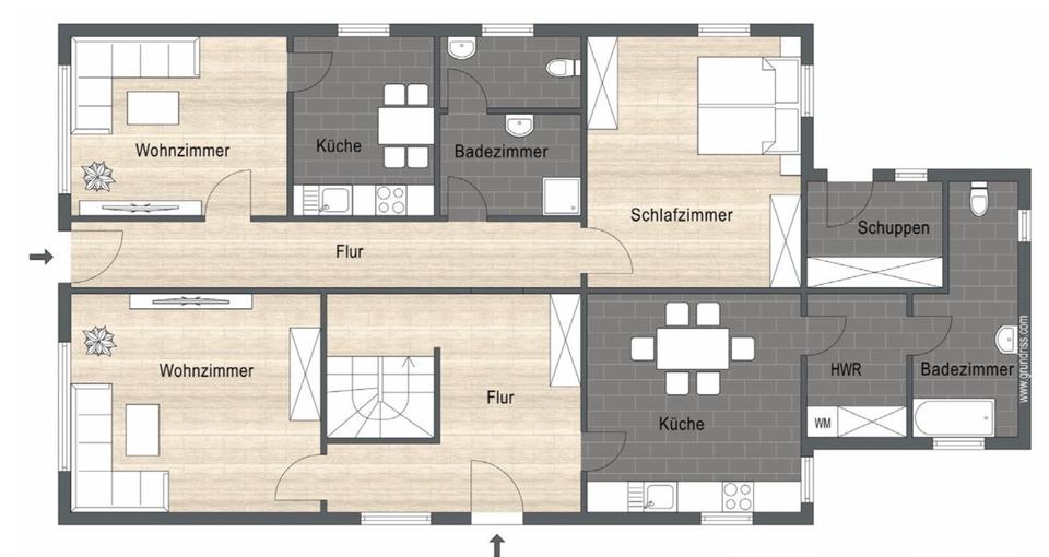 Mehrfamilienhaus, Wohnhaus Weener - 10 Zimmer, 185 m&sup2;, 217.500&euro; | Angebot:26104332