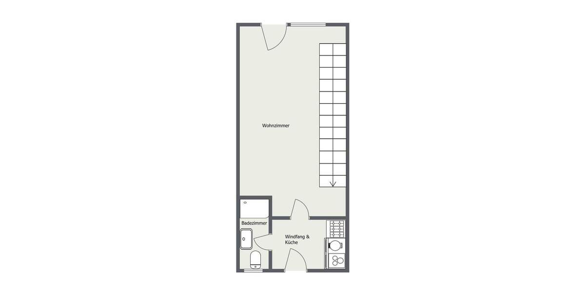 Etagenwohnung Norden Westermarsch II - 3 Zimmer, 40 m&sup2;, 219.000&euro; | Angebot:25736845