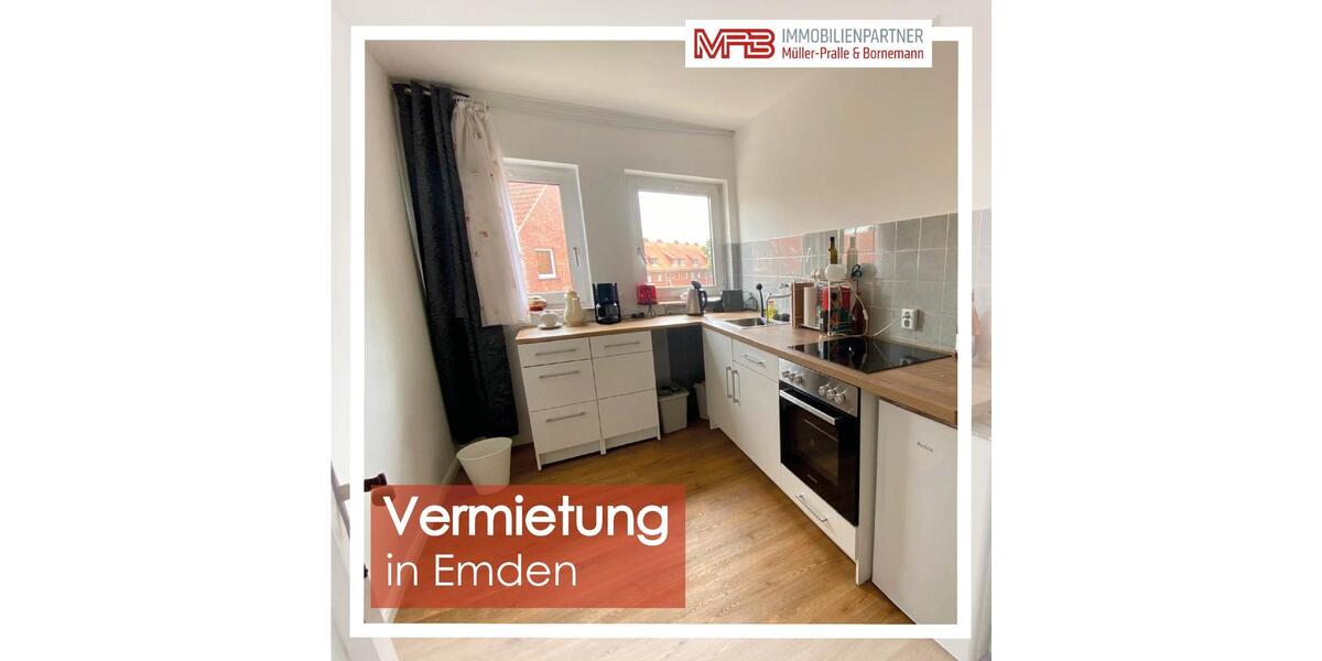 Etagenwohnung Emden - 3 Zimmer, 65 m&sup2;, 485&euro; | Angebot:26224050