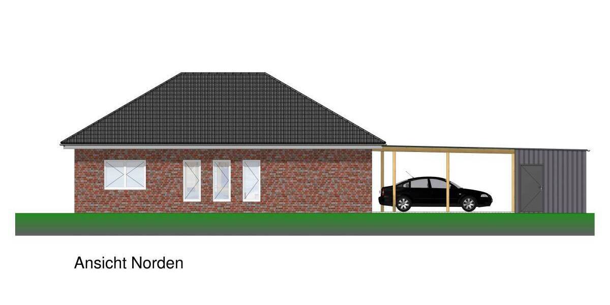 Bungalow Großefehn Strackholt - 3 Zimmer, 88 m&sup2;, 369.000&euro; | Angebot:25742947
