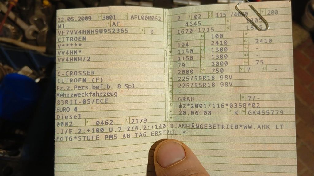 Citroen C-Crosser 227.070 km 3.600 &euro; Aurich 26603