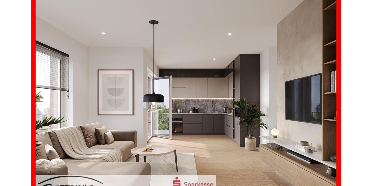 Etagenwohnung Emden Stadtzentrum - 2 Zimmer, 71 m&sup2;, 290.000&euro; | Angebot:25662773