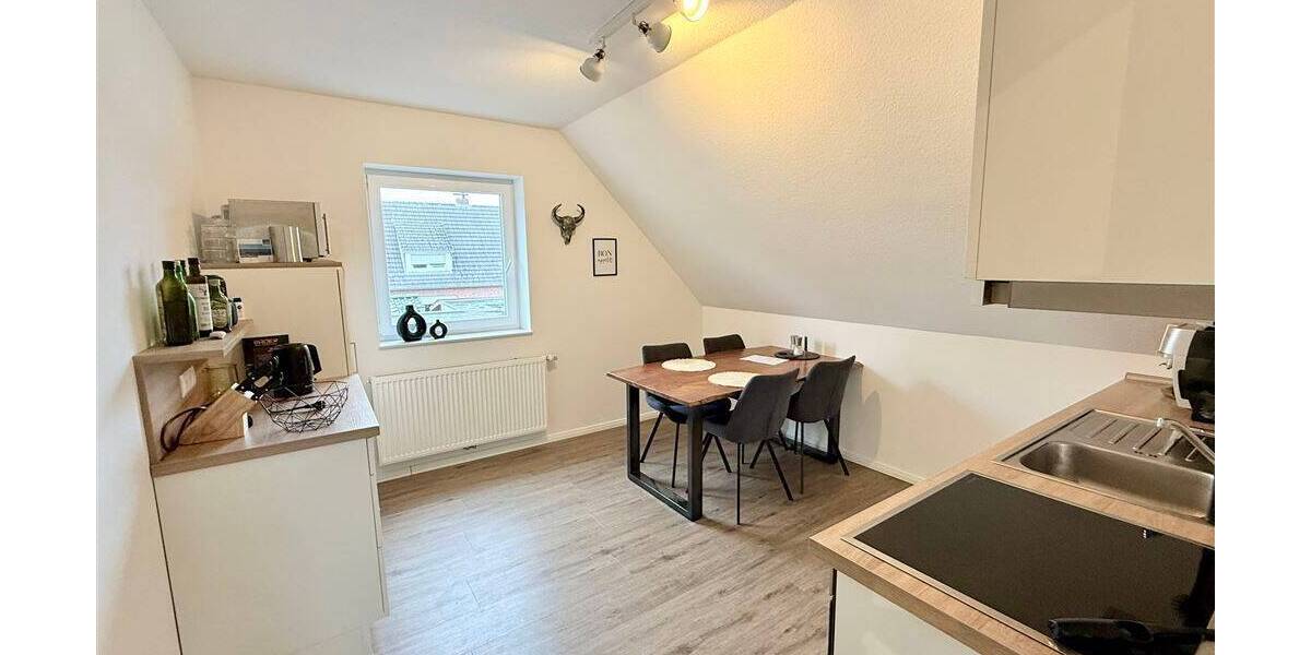 Etagenwohnung Aurich Haxtum - 2 Zimmer, 48 m&sup2;, 550&euro; | Angebot:25986235