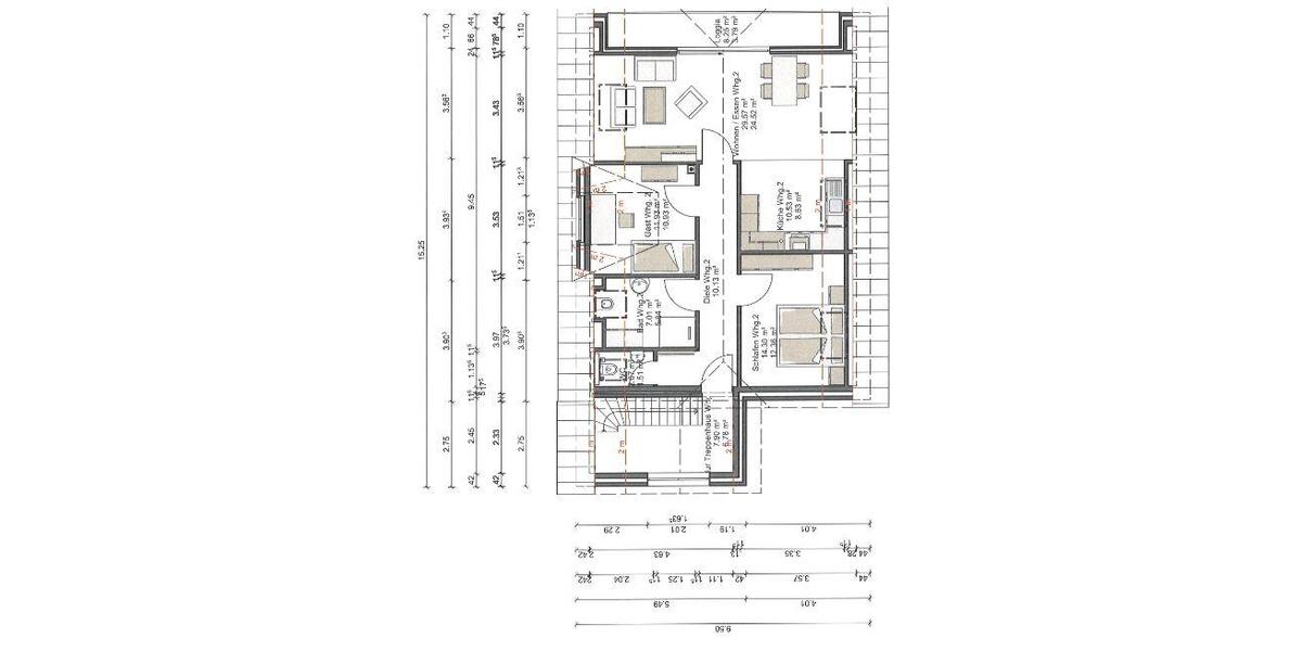 Etagenwohnung Norden - 3 Zimmer, 90 m&sup2;, 995&euro; | Angebot:25852989