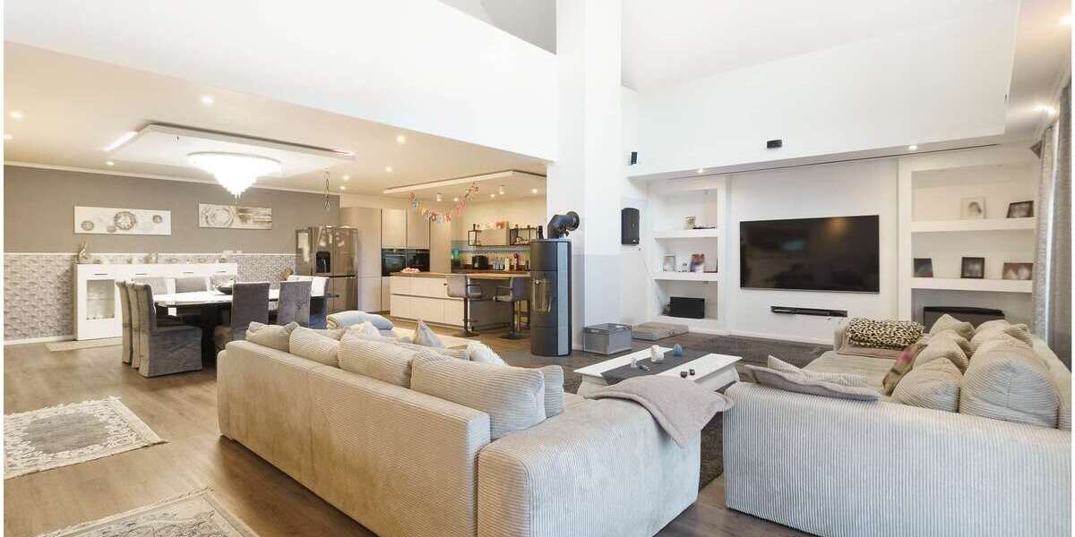 ***Modernes Anwesen - Haus mit Einliegerwohnung auf ca. 4.900 m² Grundstück mit Teich in Flachsmeer*** - Einfamilienhaus Westoverledingen | Angebot:23273632