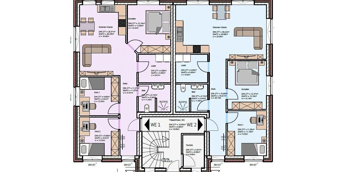 Erdgeschoßwohnung Moormerland - 4 Zimmer, 75 m&sup2;, 1.000&euro; | Angebot:26537991
