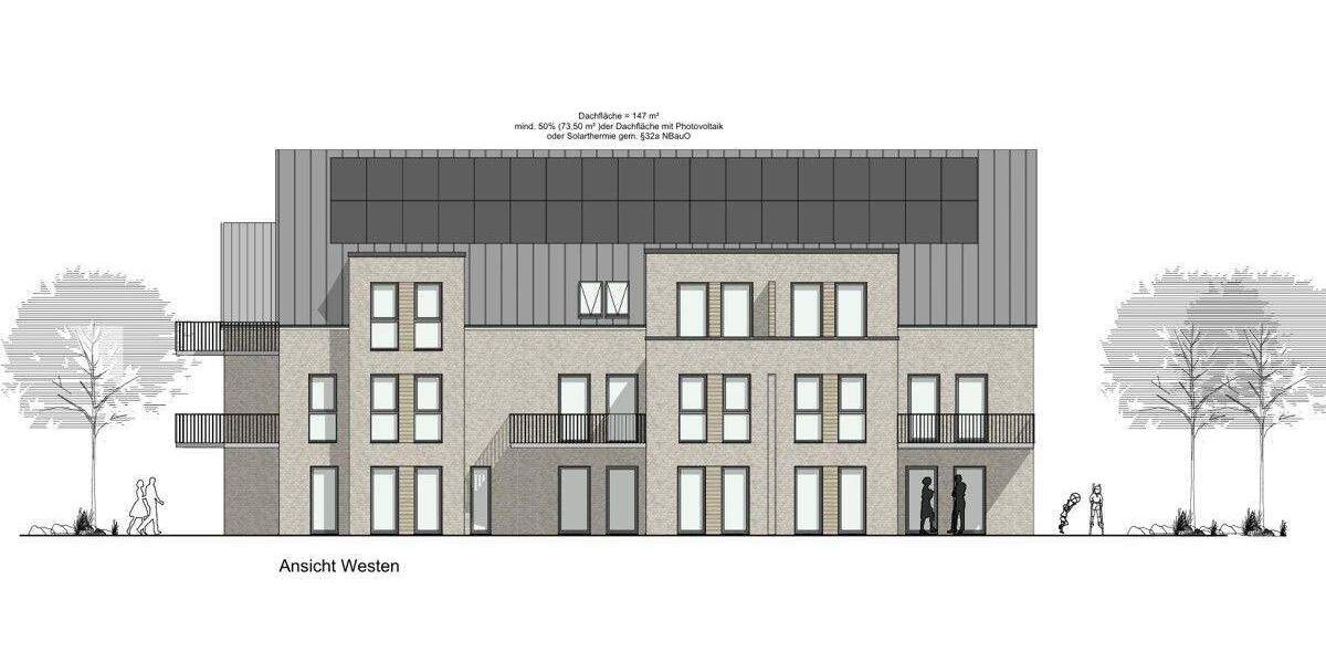 Etagenwohnung Moormerland Veenhusen - 2 Zimmer, 62 m&sup2;, 221.900&euro; | Angebot:25819733