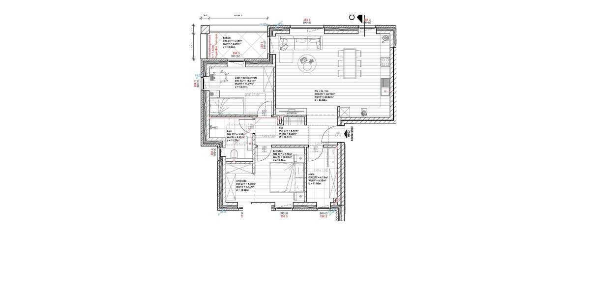 Etagenwohnung Westoverledingen Völlenerfehn - 3 Zimmer, 83 m&sup2;, 279.900&euro; | Angebot:25862933