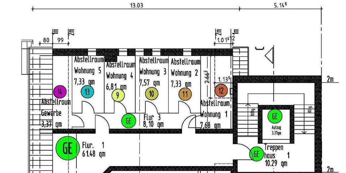 Etagenwohnung Hage - 6 Zimmer, 183 m&sup2;, 199.000&euro; | Angebot:25846120