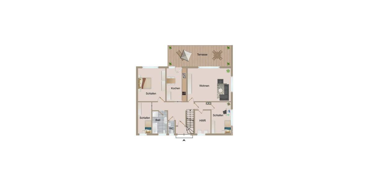 Etagenwohnung Norden / Norddeich Westermarsch II - 4 Zimmer, 108 m&sup2;, 419.000&euro; | Angebot:26585101