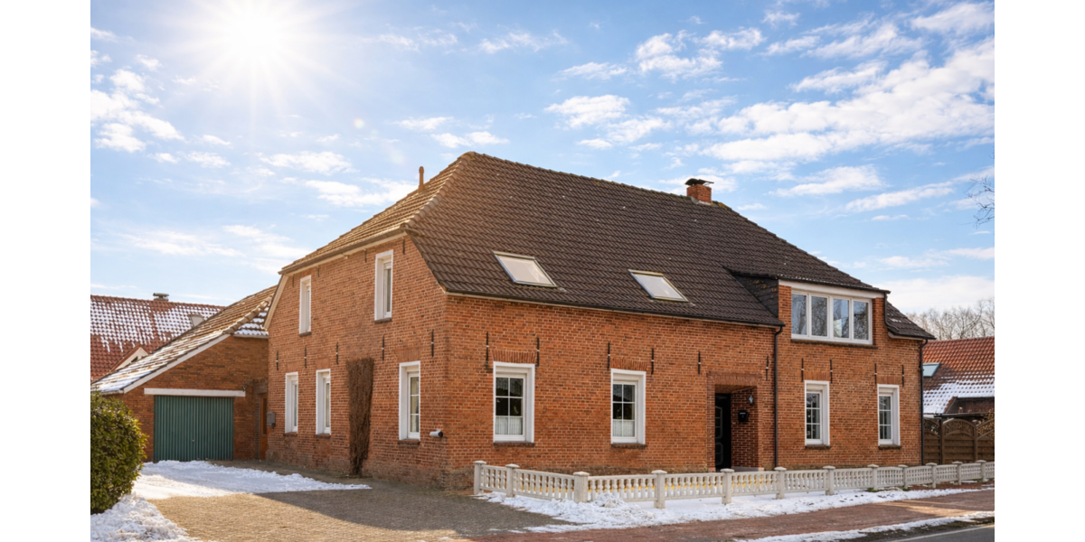 Einfamilienhaus Südbrookmerland-Wiegboldsbur Wiegboldsbur - 7 Zimmer, 265 m&sup2;, 255.000&euro; | Angebot:24973664