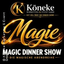 Magic Dinner Show mit 3-Gang-Menü 30.01.2027 Hotel Am Schloss Aurich