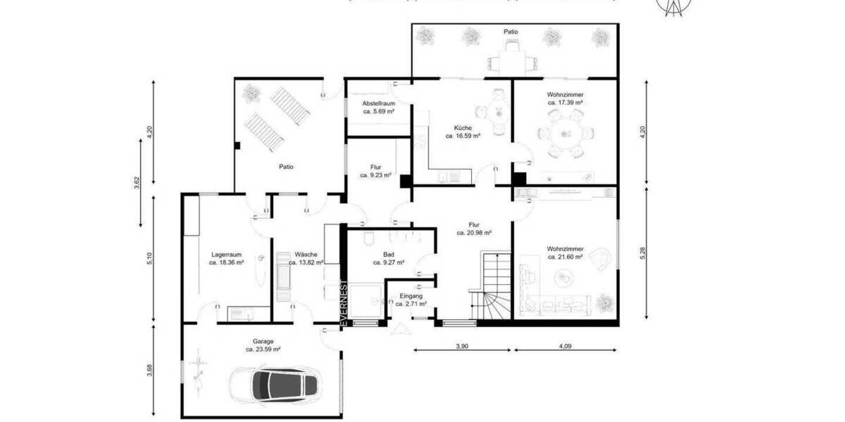 Einfamilienhaus Krummhörn Grimersum - 5 Zimmer, 150 m&sup2;, 329.000&euro; | Angebot:25799903