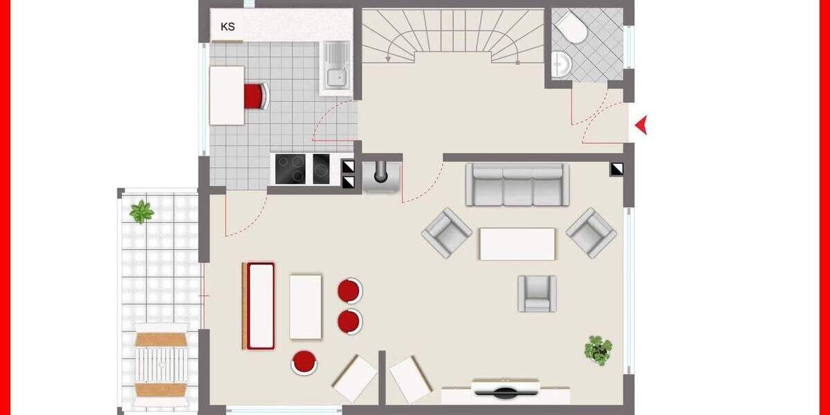 Einfamilienhaus Emden Borssum/Hilmarsum - 5 Zimmer, 85 m&sup2;, 148.000&euro; | Angebot:25662786