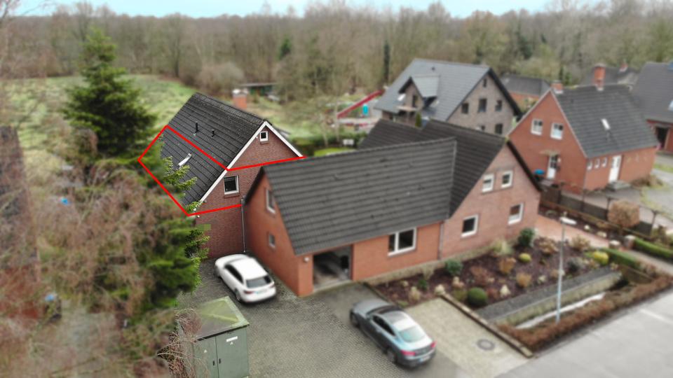 Dachgeschoßwohnung Moormerland - 3 Zimmer, 75 m&sup2;, 600&euro; | Angebot:25217663