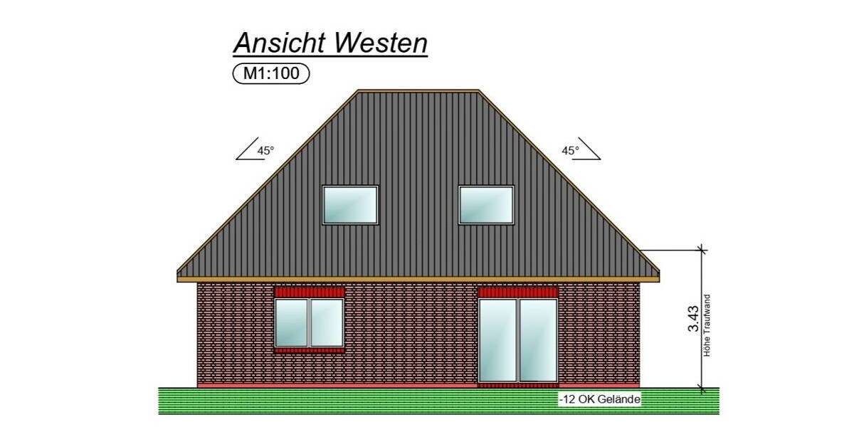 Einfamilienhaus Norden - 4 Zimmer, 103 m&sup2;, 399.000&euro; | Angebot:25689948