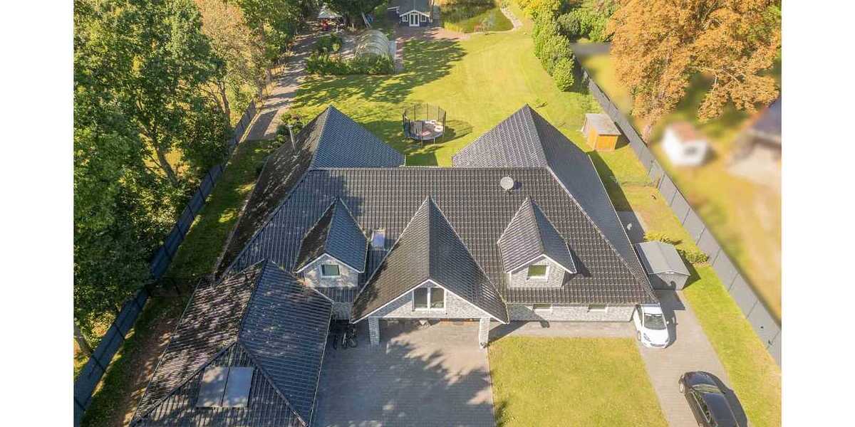 ***Modernes Anwesen - Haus mit Einliegerwohnung auf ca. 4.900 m² Grundstück mit Teich in Flachsmeer*** - Einfamilienhaus Westoverledingen | Angebot:23273632